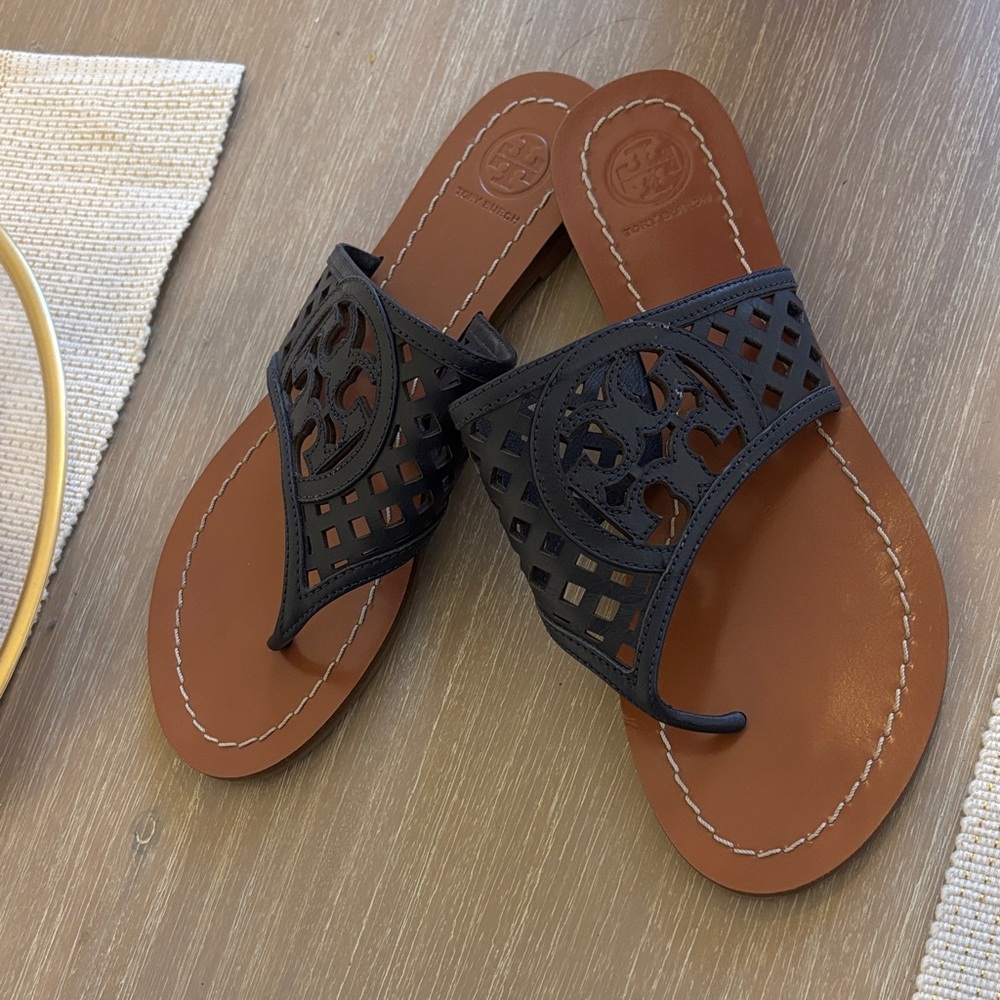 Tory Burch Black Women's Sandals 7 New